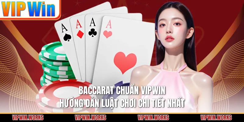 Baccarat Chuẩn VIPWIN - Hướng Dẫn Luật Chơi Chi Tiết Nhất