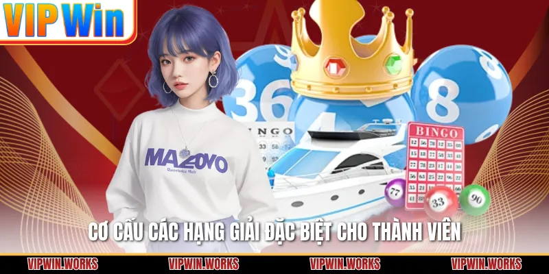 Cơ cấu các hạng giải đặc biệt cho thành viên